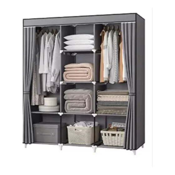 Closet Organizador De Ropa Armable Con Niveles Multiuso