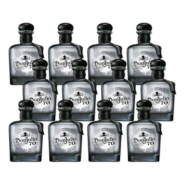 Caja De 12 Tequila Don Julio 70 De 700 Ml