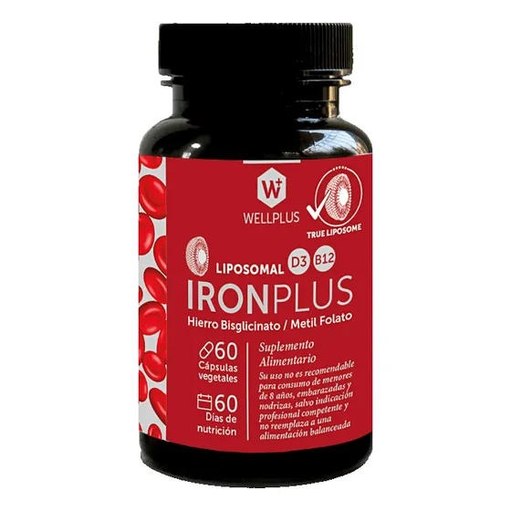 WellPlus Iron Plus Sabor Sin Sabor Nutricional/Deportivo