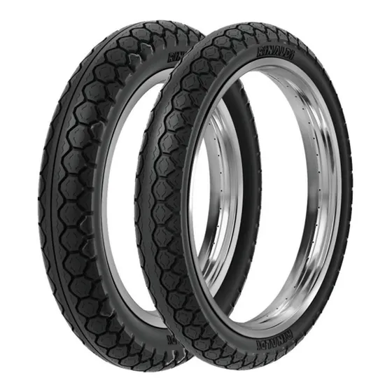 Pneu Neo 115 90/80-16 + 70/90-16 Pd29 Rinaldi