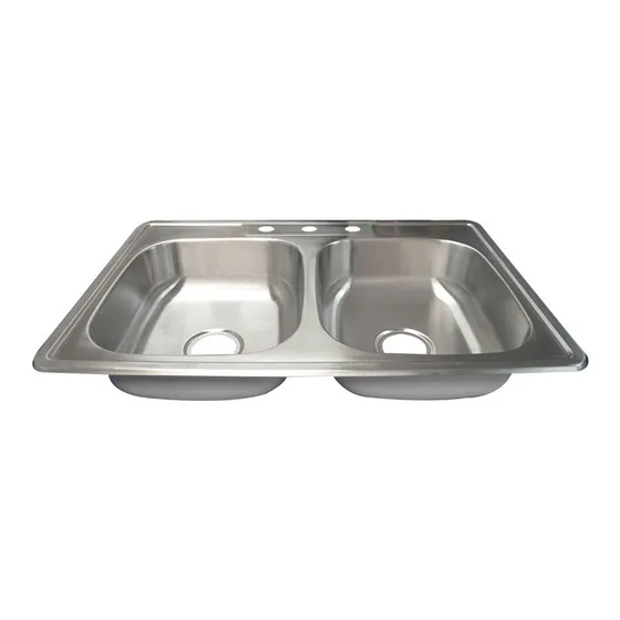 Fregadero Acero Inox 84x56 Empotrar 2 Ponchera
