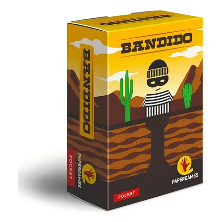 Jogo De Carta Cooperativo Bandido Paper Games E