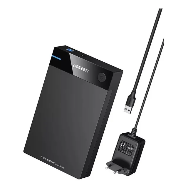 Case Externo Para Disco Duro De 2.5 3.5 Rack Usb 3.0 Ugreen