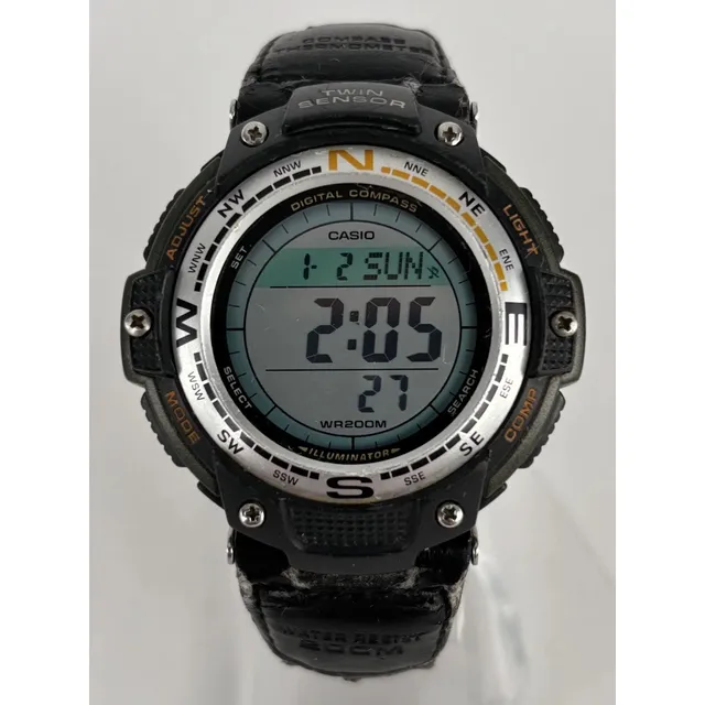 Casio Reloj Doble Sensor Men Sgw-100b