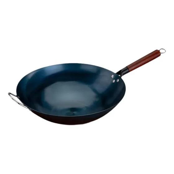 Sartén Wok Antiadherente, Sartén Manual De 32cm Con Orejas