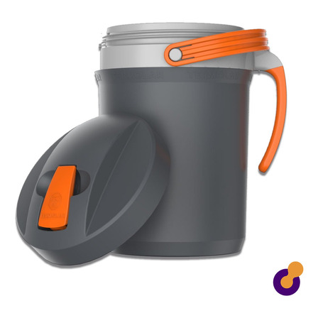 Jarra Térmica 2,5 Litros Chá Café Tereré Fliptop Termolar Cor Cinza Jarra Térmica 2,5 Litros Chá Café Tereré Fliptop Termolar Cor Cinza