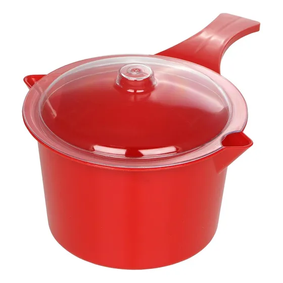 Olla De Microondas Con Tapa Y Boquilla, Olla Y Vaporera, ...