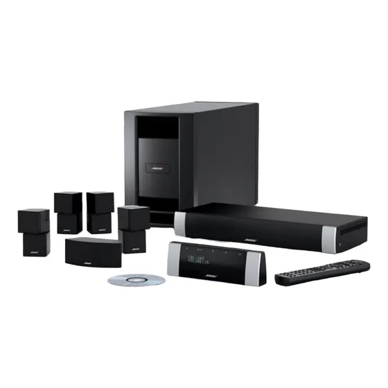 Bose Lifestyle V20 Home Theater - Sonido Envolvente