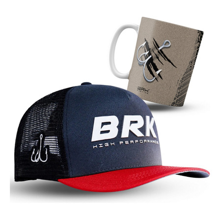 Boné Brk Pesca E Solta Trucker Pescaria Esportiva Pescador Boné Brk Pesca E Solta Trucker Pescaria Esportiva Pescador