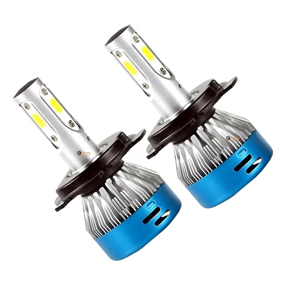 1 Bombillo Led H4 8000lm Alta Carro/moto Motoled Dc 