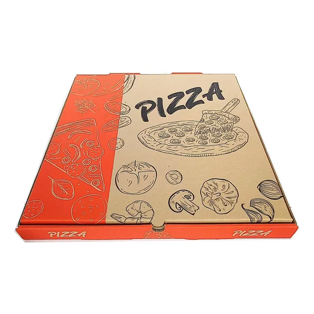 Caja De Pizza 50x50 (paquete De 30 Und)