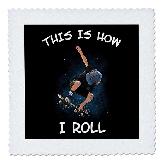 Sven Herkenrath Skater  This How I Roll Skateboarder 14 X