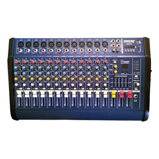 Mixer Amplificado 12 Canales Mekse Uks12 Usb Mixer Amplificado 12 Canales Mekse Uks12 Usb