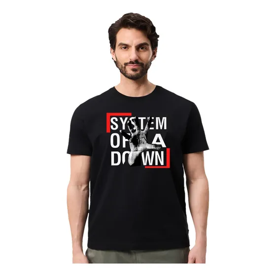 Remera System Of A Down 05 (negra:) Ideas Mvd