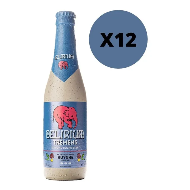 Cerveza Delirium Tremens 330ml X12 - mL a $902