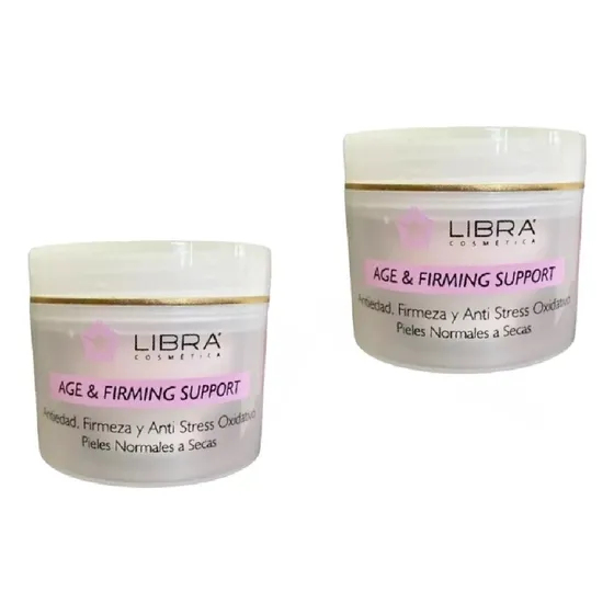 2 Crema Facial Age And Firming 50gr. Libra Cosmetica Momento De Aplicación Día/noche Tipo De Piel Todo Tipo De Piel