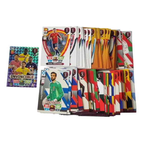 100 Tarjetas Sin Repetir Adrenalyn Xl Qatar 2022 Panini