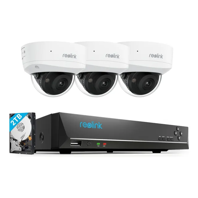 Mera Camara Seguridad Poe Prueba Vandalismo 12 Mp Angulo 3x