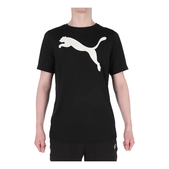 Polera Puma Active Big Logo Hombre Negro