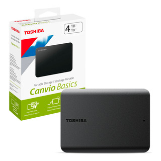 Disco Duro Externo Toshiba 4tb 2.5 Canvio Basics A5 Usb 3.2 Disco Duro Externo Toshiba 4tb 2.5 Canvio Basics A5 Usb 3.2