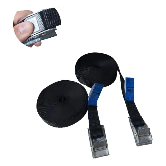Par De Fitas Presilhas 5mts Rack Pranchas Surf Caiaque Cor Preto