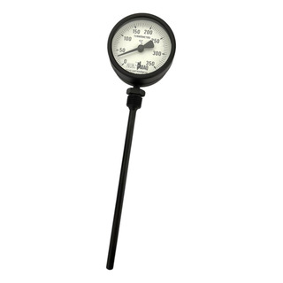 Termômetro Analógico 0-350 Graus Para Fornos- Haste Vertical Termômetro Analógico 0-350 Graus Para Fornos- Haste Vertical