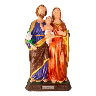 Imagem Sagrada Família 40cm De Borracha Inquebrável Imagem Sagrada Família 40cm De Borracha Inquebrável