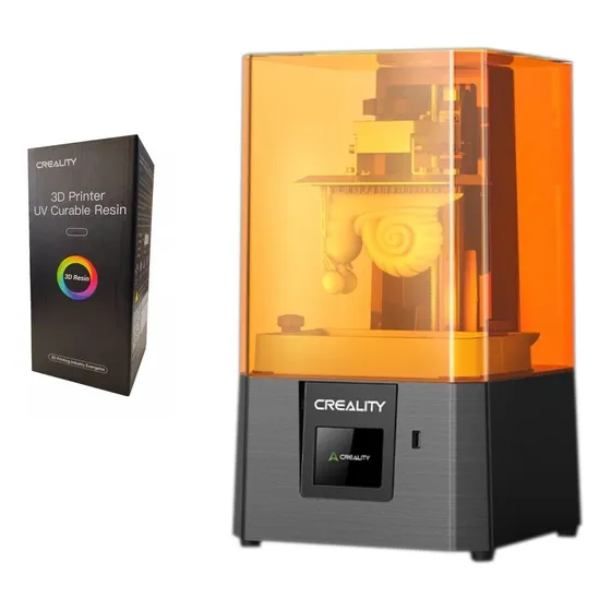 Impresora 3d Creality Halot R6 Lcd Wifi + Resina 1kg Colores