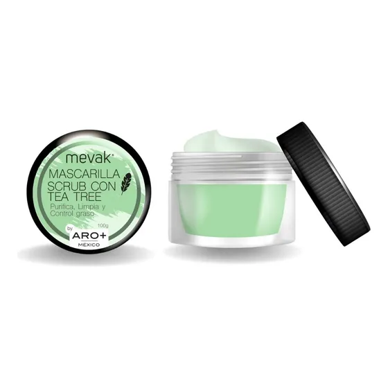 Mascarilla Scrub Tea Tree Aro+ Exfoliación Control De Grasa