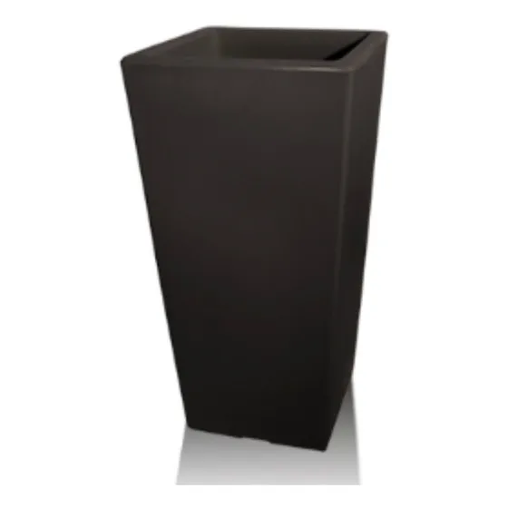 Maceta Rotomoldeado Plastico Piramidal 50 Alto X 25 Promo!