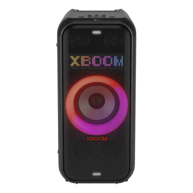 Caixa De Som Bluetooth LG Xboom 250w Rms, 20 Horas De Bateria, Ipx4, Iluminação De Festa E Visor De Pixel Led - Xl7t