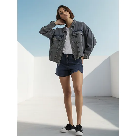 Campera Jeans Mujer Taverniti Modelo 03221