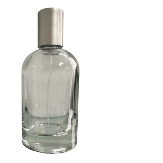 Frasco Vidrio Perfume Cilíndrico Tapa A Presión 30ml (x5)
