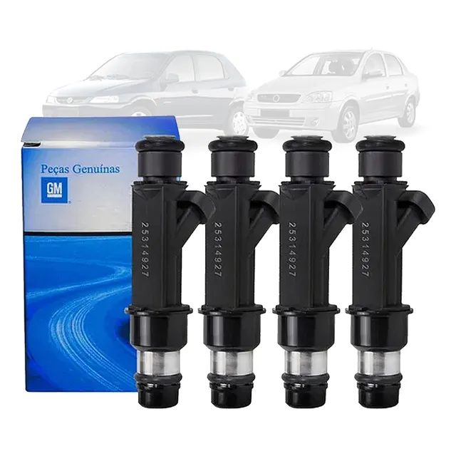 4 Bico Injetor Corsa 1.0 8v Gasolina 1999 Até 2005 25314927