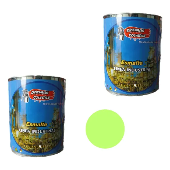 Esmalte Pintura En Aceite Color Verde Limón