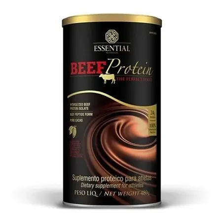 Beef Protein Essential Nutrition 480g Cacao Cacau