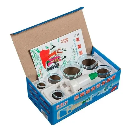 Kit Ventosas Chinas Latas Terapia De Masaje Al Vacio 262087
