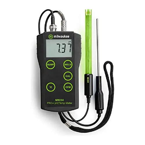 Medidor De Ph Y Temperatura Mw102 De Instruments