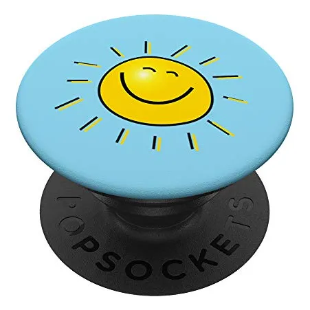 Popsocket Sonrisa Sol Alegría Regalo Popsockets Popgrip