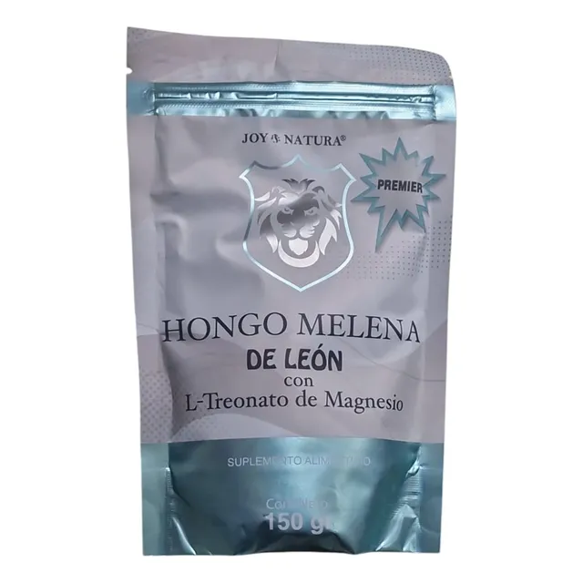 Hongo Melena De Leon C/l-treonato De Magnesio En Polvo 150gr Sabor Na