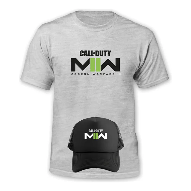 Polera Call Of Duty + Jockey Gorro - Juego - Estampaking