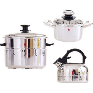 Reloj Temporizador De Cocina De Acero Inoxidable De 60 Minut Reloj Temporizador De Cocina De Acero Inoxidable De 60 Minut