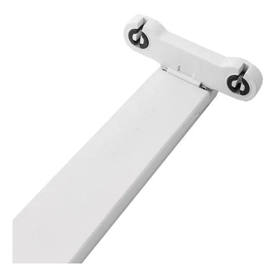Lampara Led Doble Tubo T8 120cm 85/265v Con Socate Hammer
