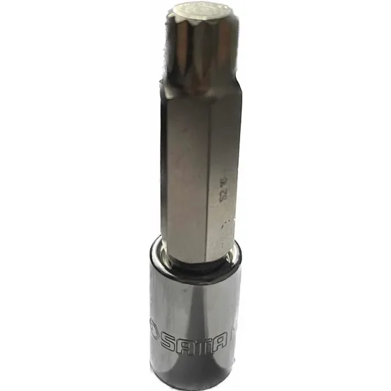 Dado Largo Spline Punta Estrias M16 Acople De 1/2