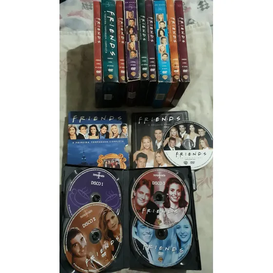 Box Dvd Friends A Coleção Completa + Episódio Final