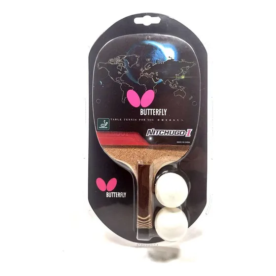 Raquete Butterfly Nitchugo Caneta