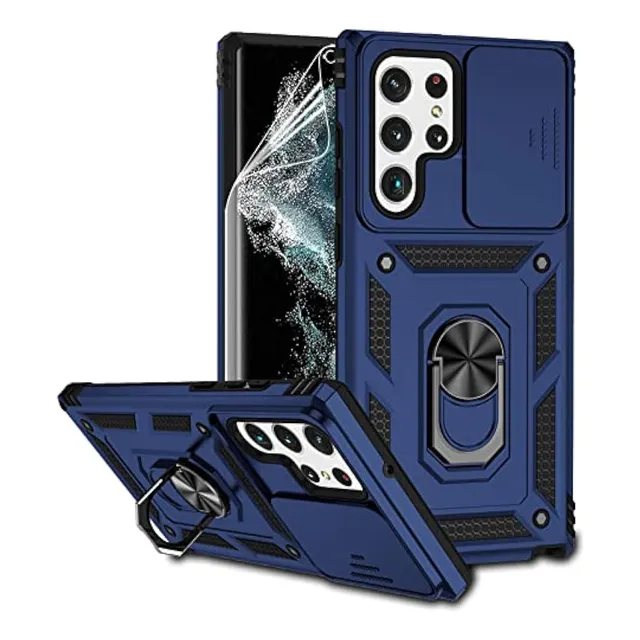 Funda Para Samsung Galaxy S22 Ultra Con Cubierta