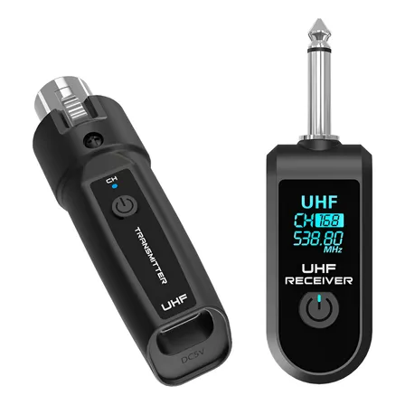 Sistema De Micrófonos Inalámbricos Transmisor Receptor Bomge