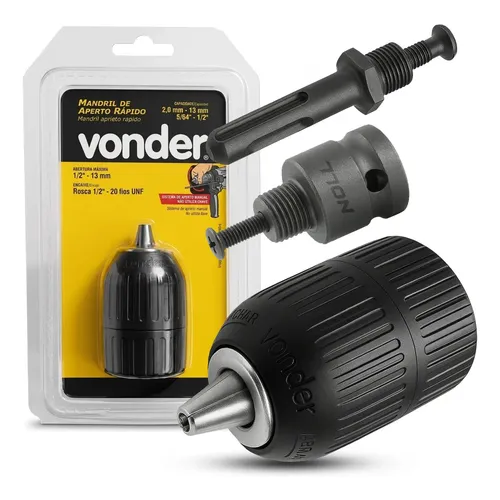 Mandril De Aperto Rápido 1/2 13mm + Adaptador Sds Plus | MercadoLivre