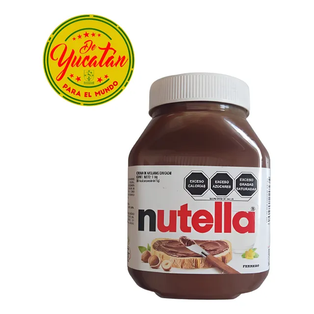 Crema De Avellana Cacao Ferrero Nutella 1 Kg